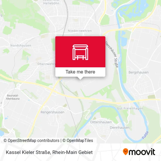 Карта Kassel Kieler Straße