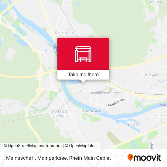 Карта Mainaschaff, Mainparksee