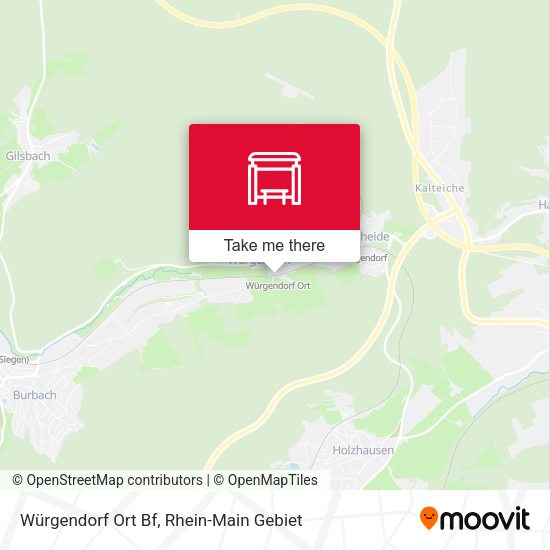 Карта Würgendorf Ort Bf