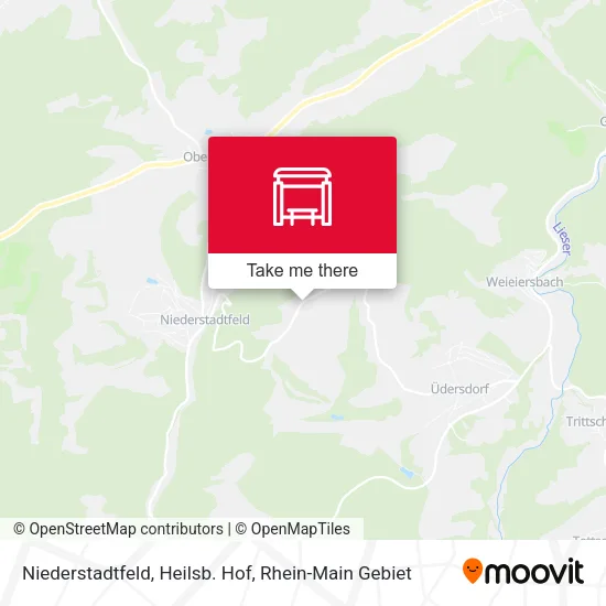 Карта Niederstadtfeld, Heilsb. Hof