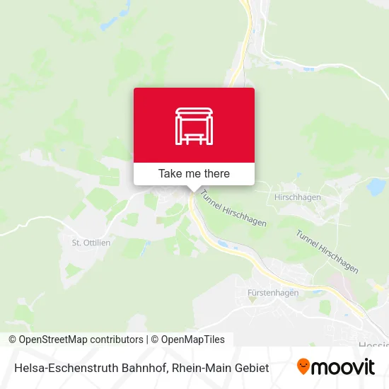 Карта Helsa-Eschenstruth Bahnhof