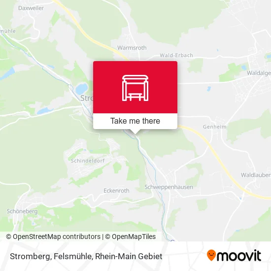 Карта Stromberg, Felsmühle