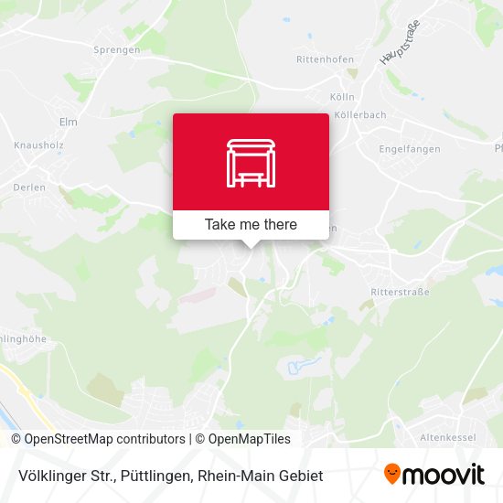 Карта Völklinger Str., Püttlingen
