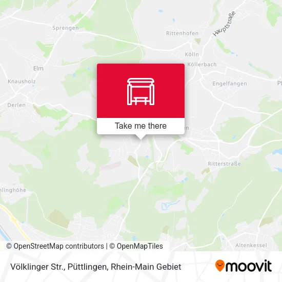 Карта Völklinger Str., Püttlingen