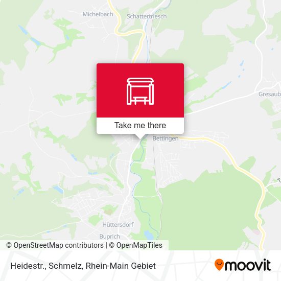 Карта Heidestr., Schmelz