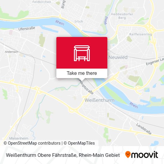 Карта Weißenthurm Obere Fährstraße
