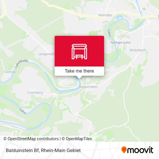 Карта Balduinstein Bf