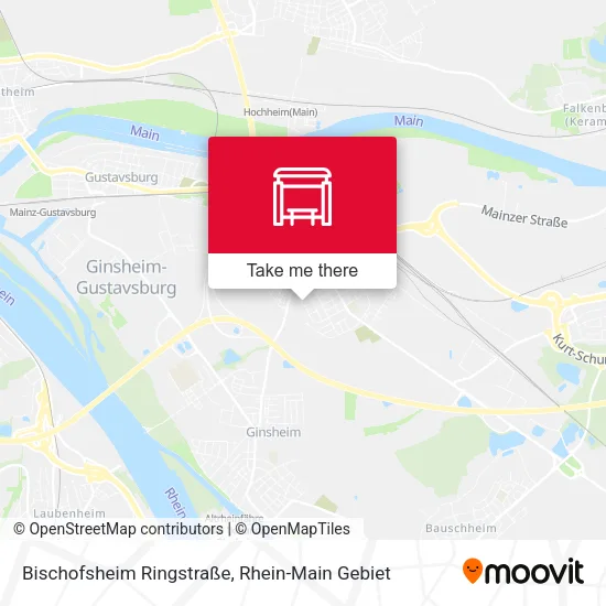 Карта Bischofsheim Ringstraße