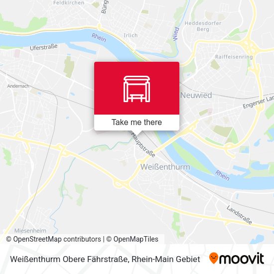 Карта Weißenthurm Obere Fährstraße