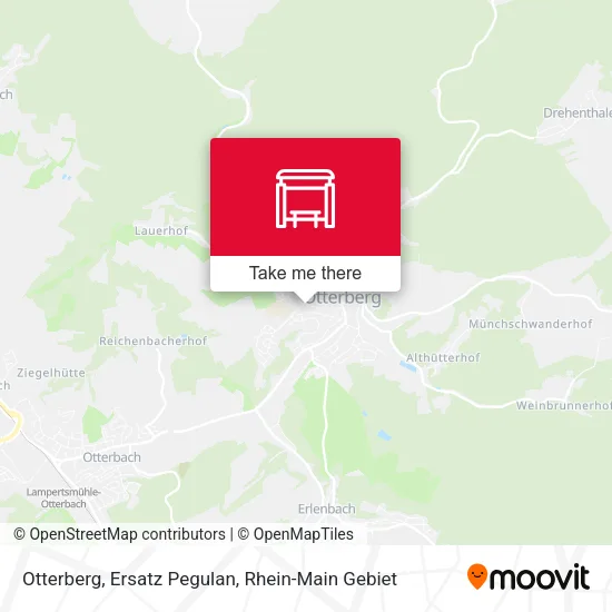 Карта Otterberg, Ersatz Pegulan