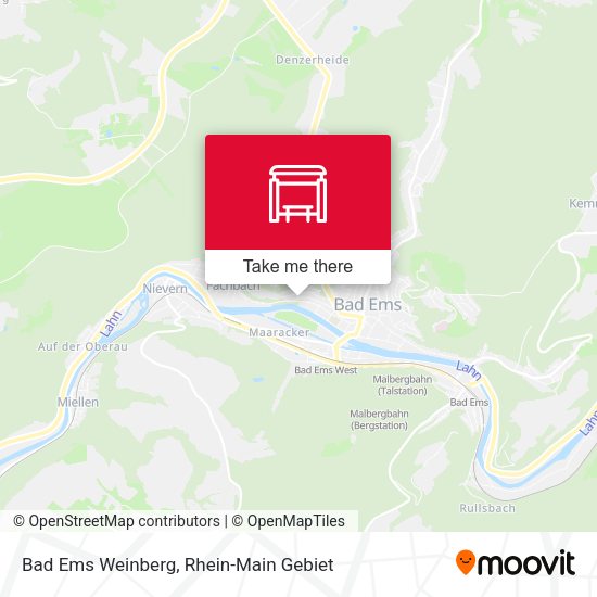Карта Bad Ems Weinberg
