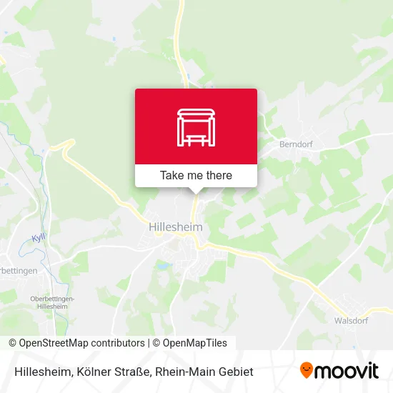 Карта Hillesheim, Kölner Straße
