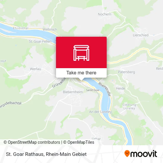 Карта St. Goar Rathaus