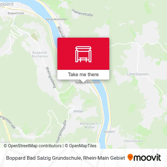 Boppard Bad Salzig Grundschule map
