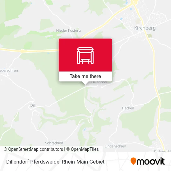 Dillendorf Pferdsweide map