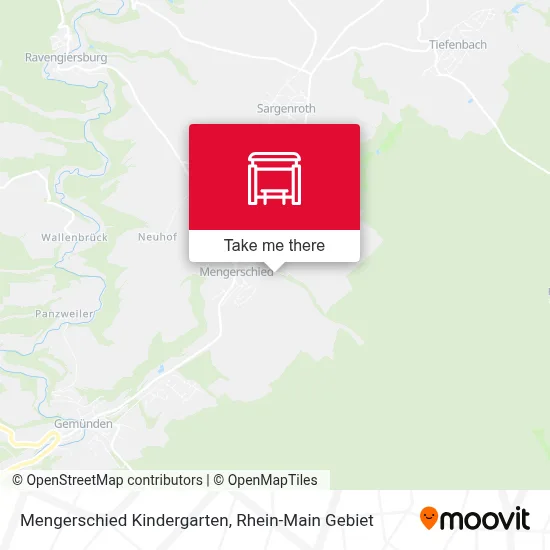 Mengerschied Kindergarten map