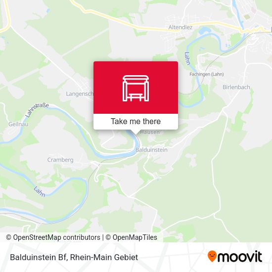 Карта Balduinstein Bf