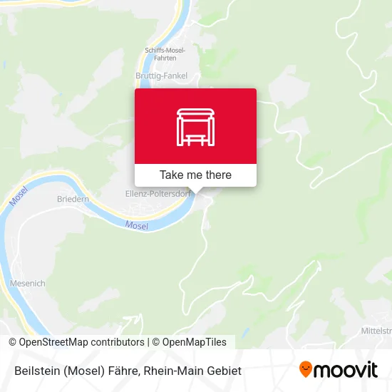 Карта Beilstein (Mosel) Fähre