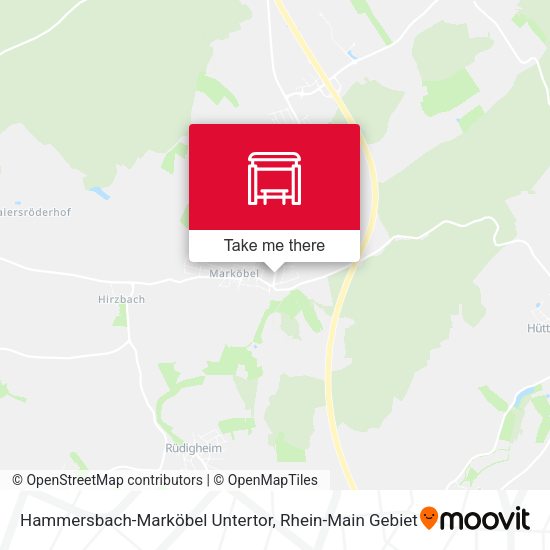 Карта Hammersbach-Marköbel Untertor