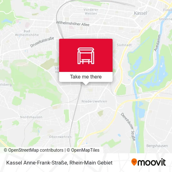 Карта Kassel Anne-Frank-Straße