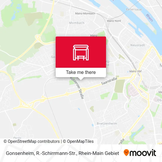Gonsenheim, R.-Schirrmann-Str. map