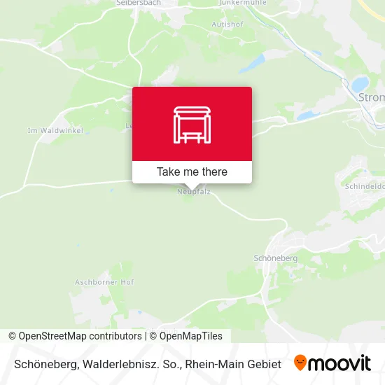 Карта Schöneberg, Walderlebnisz. So.