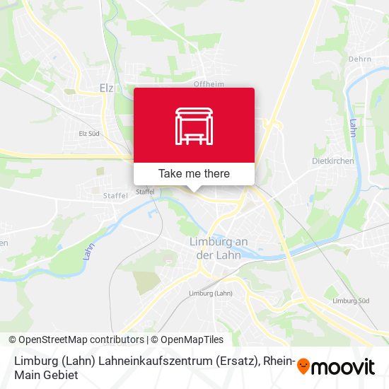 Limburg (Lahn) Lahneinkaufszentrum (Ersatz) map