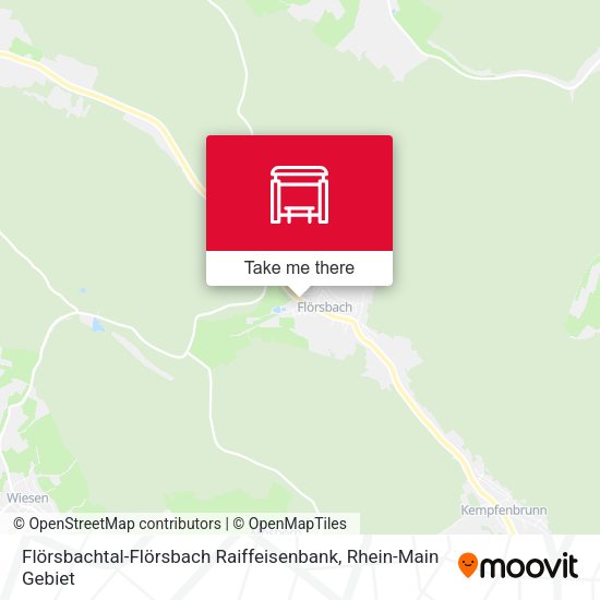 Карта Flörsbachtal-Flörsbach Raiffeisenbank