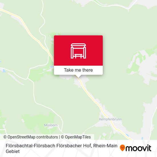 Карта Flörsbachtal-Flörsbach Flörsbacher Hof