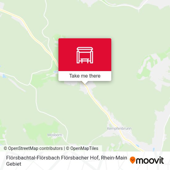 Карта Flörsbachtal-Flörsbach Flörsbacher Hof