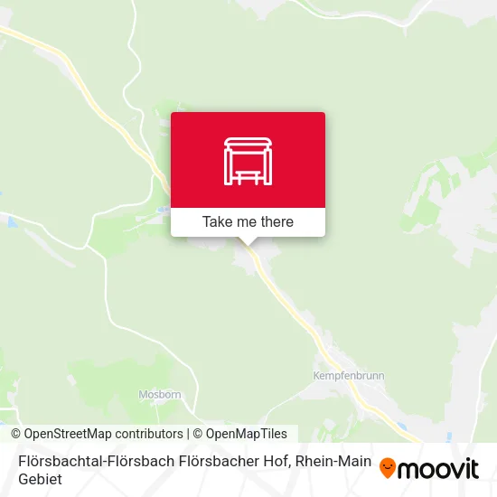 Карта Flörsbachtal-Flörsbach Flörsbacher Hof