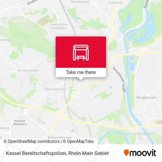 Карта Kassel Bereitschaftspolizei