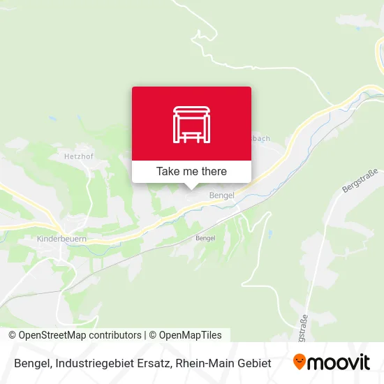 Карта Bengel, Industriegebiet Ersatz