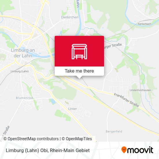 Карта Limburg (Lahn) Obi