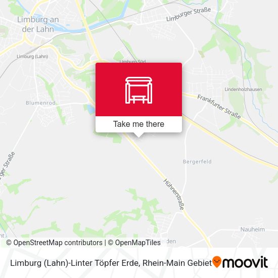 Карта Limburg (Lahn)-Linter Töpfer Erde