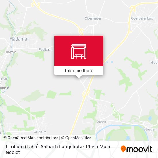 Карта Limburg (Lahn)-Ahlbach Langstraße