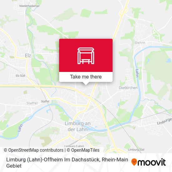 Карта Limburg (Lahn)-Offheim Im Dachsstück