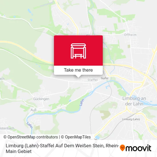Карта Limburg (Lahn)-Staffel Auf Dem Weißen Stein