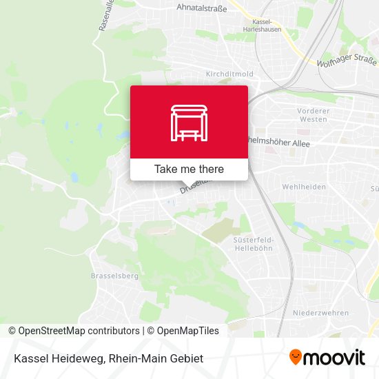 Карта Kassel Heideweg
