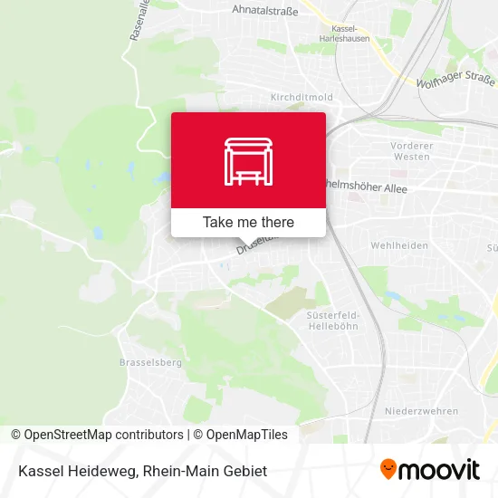 Карта Kassel Heideweg