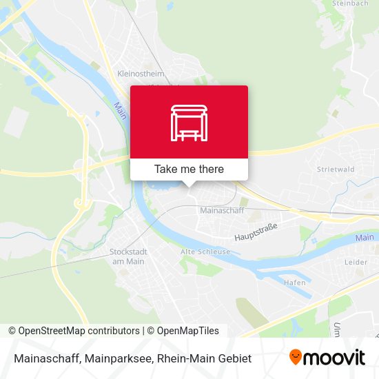 Карта Mainaschaff, Mainparksee