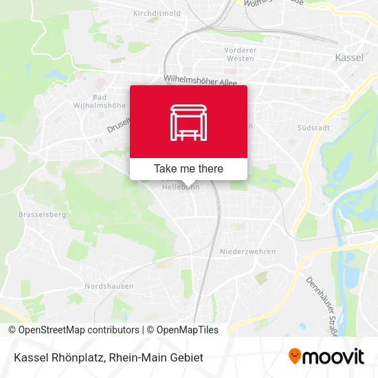 Карта Kassel Rhönplatz