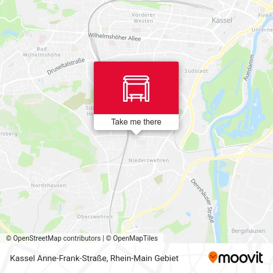 Карта Kassel Anne-Frank-Straße