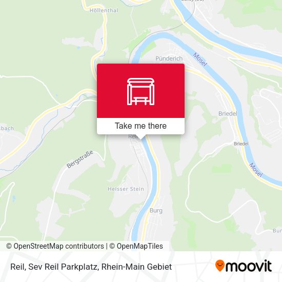 Карта Reil, Sev Reil Parkplatz