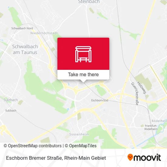 Карта Eschborn Bremer Straße