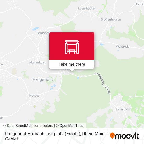 Карта Freigericht-Horbach Festplatz (Ersatz)