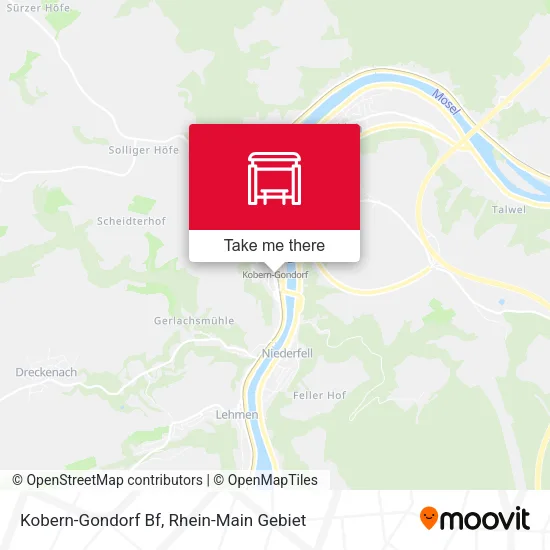 Карта Kobern-Gondorf Bf