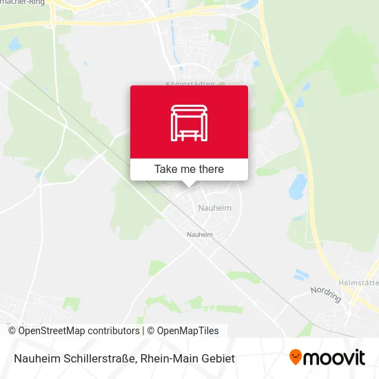Nauheim Schillerstraße map