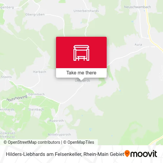 Карта Hilders-Liebhards am Felsenkeller