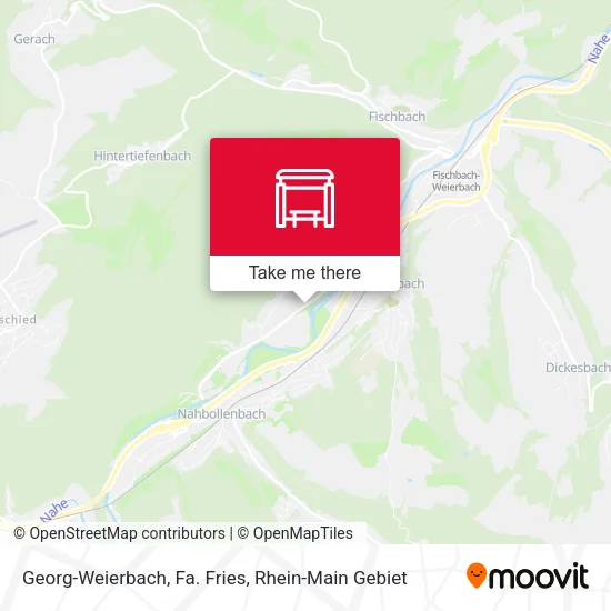 Карта Georg-Weierbach, Fa. Fries